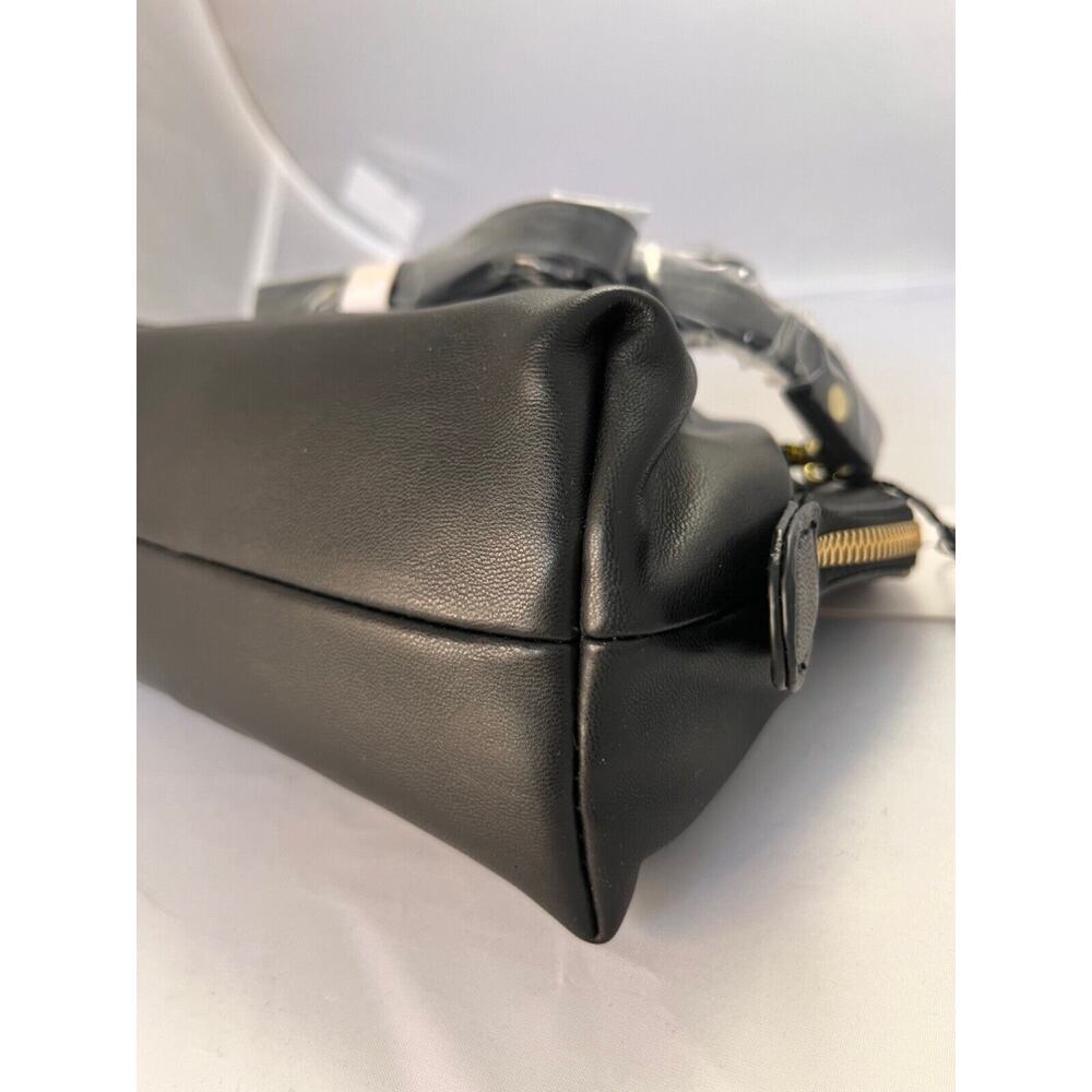 NWT JULES KAE Vegan Leather small Crossbody Bag Purse in Black With Dust Bag - Picture 4 of 11